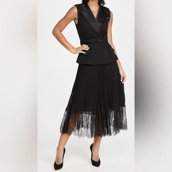 NWT Self-Portrait Midi Dress - Picture 5 of 10